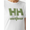 Dámske bavlnené tričko biele W LOGO T-SHIRT | Helly Hansen Workwear