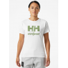 Dámske bavlnené tričko biele W LOGO T-SHIRT | Helly Hansen Workwear