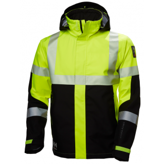 Vode a vetruodolná reflexná bunda ICU SHELL JACKET žlatá | Helly Hansen Workwear