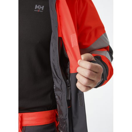 Zimná reflexná bunda ALNA 2.0 WINTER JACKET červená| Helly hansen Workwear