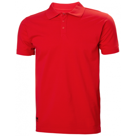 Piké bavlnené polo tričko MANCHESTER červené | Helly Hansen Workwear